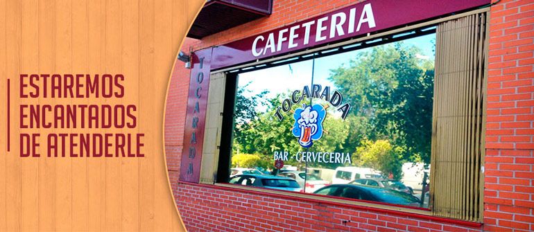 Restaurante Bar Cervecería Tocarada establecimiento fachada